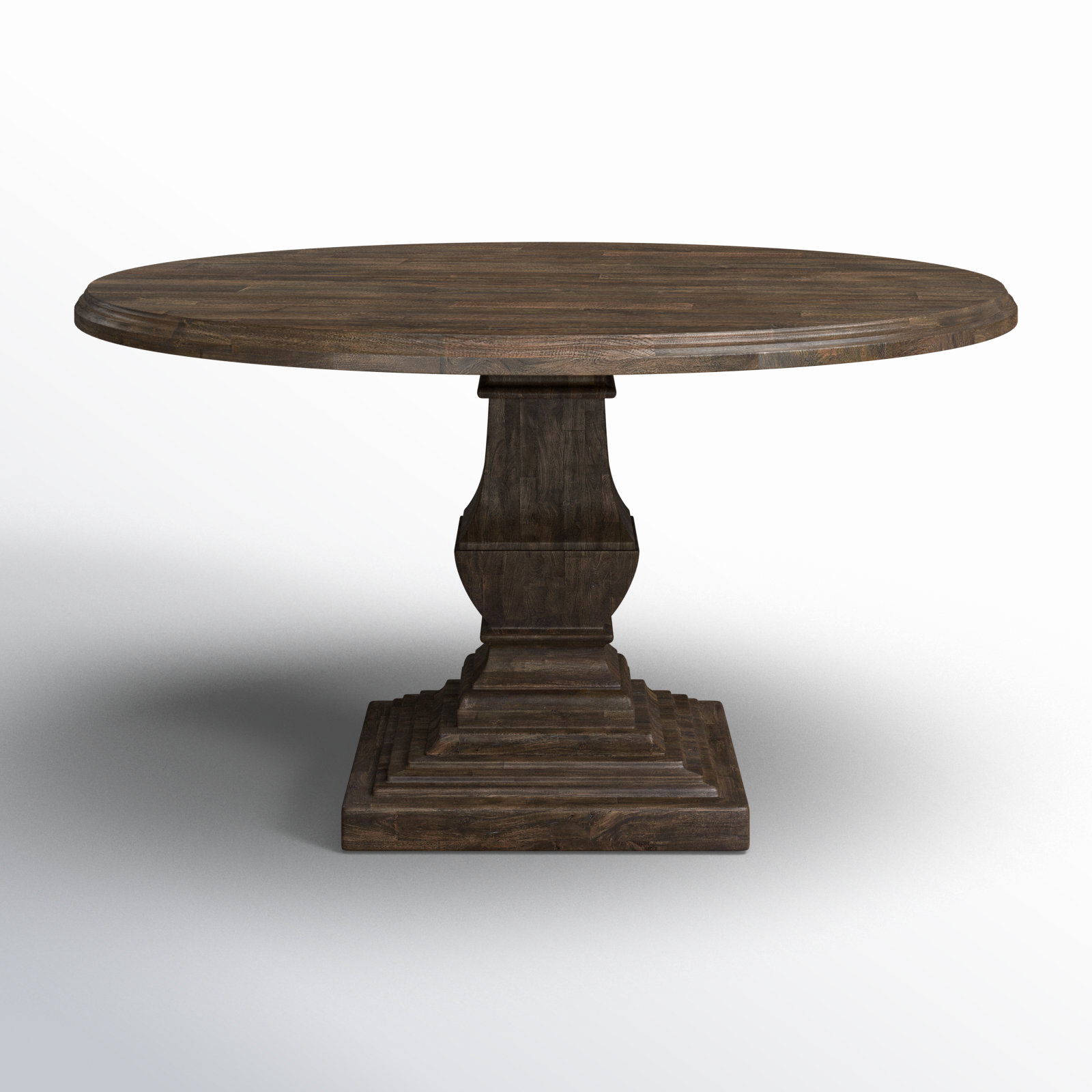 Birch Lane™ Colbourne 48" Round Dining Table In Weathered Mango | Wayfair